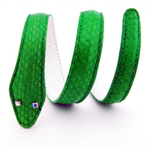 PULSERAS SERPIENTE VERDE