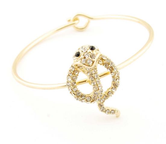 PULSERAS ARO RIG. COBRA DORADO