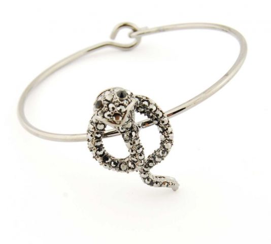 PULSERAS ARO RIG. COBRA NEGRO