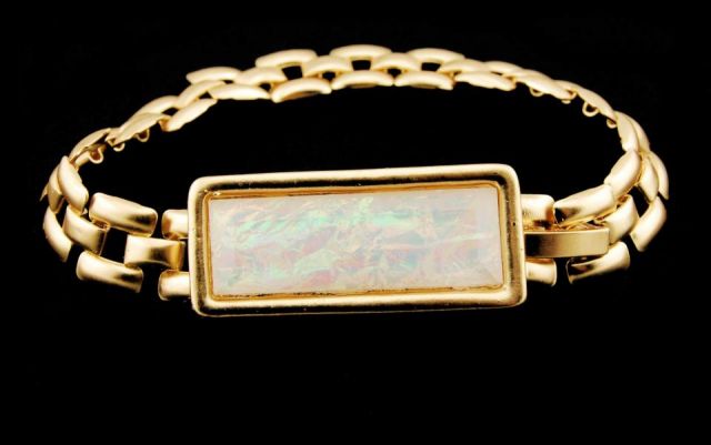 PULSERA RESI CADENA 1 PIEZA BLANCO