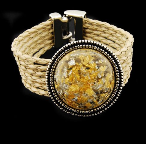 PULSERA CIRC. RESINA