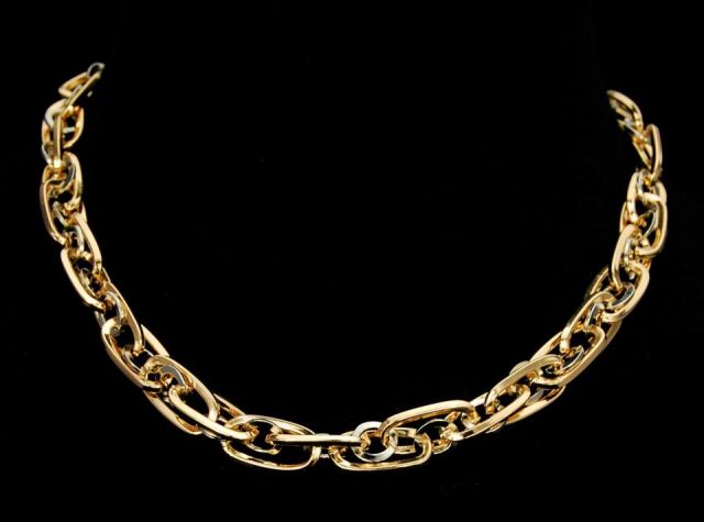 COLLAR CAD. OVAL ENLAZADA