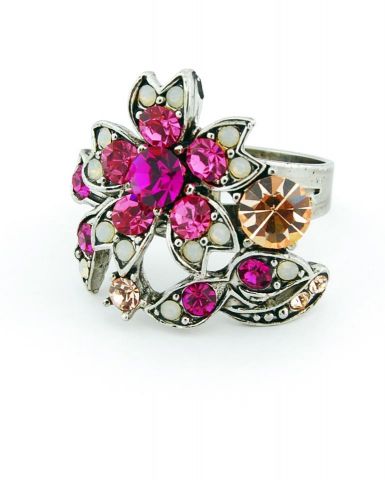 ANILLO FLOR ROSA