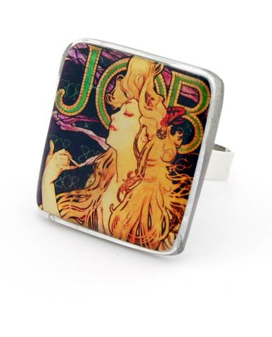 ANILLO LADYS PARIS CUADRADO