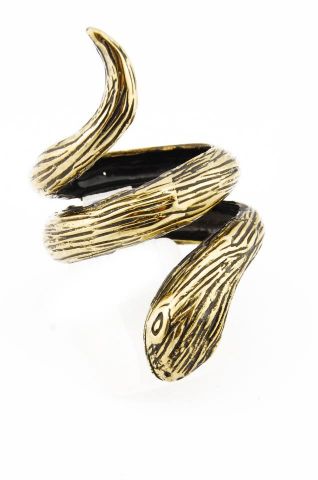 ANILLOS BRONCE SERPIENTE HI