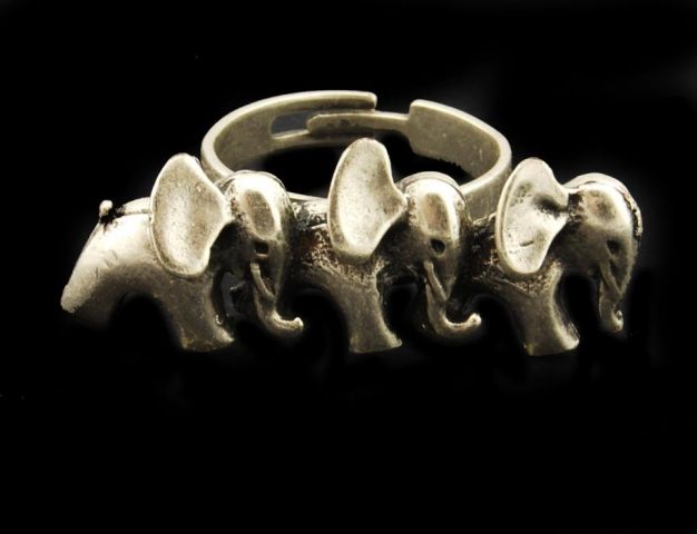 ANILLO 3 ELEFANTES