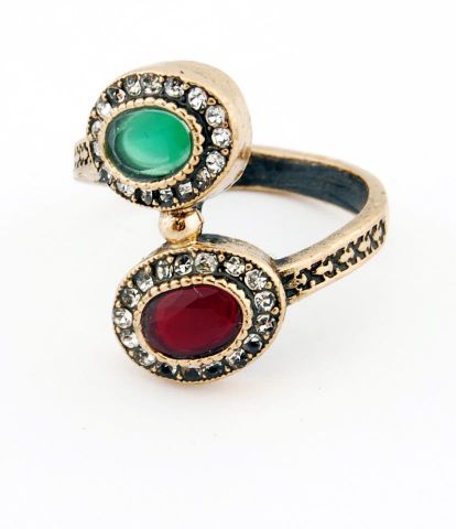 ANILLO BRONCE OVALES MIN. 2