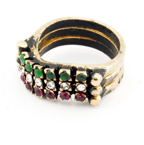ANILLO TRIPLE ONDA MIN.2