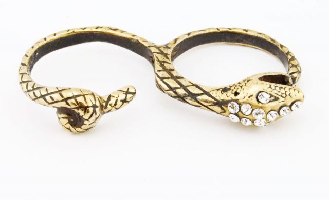 ANILLOS DOBLE SERPIENTE HI