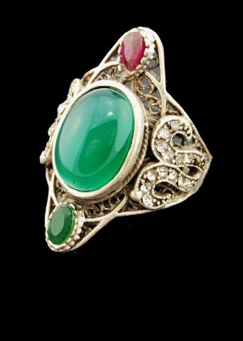 ANILLO STONE VERDE
