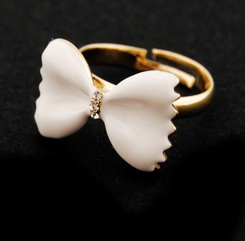 ANILLO LAZO PASTA BLANCO