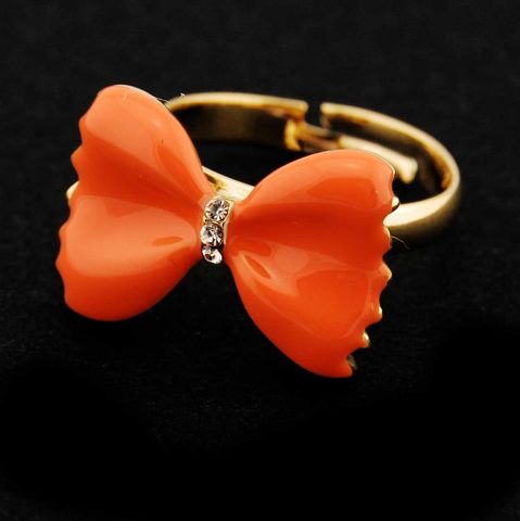 ANILLO LAZO PASTA NARANJA