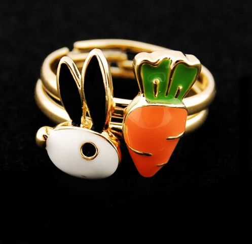 ANILLO CONEJO + ZANAHORIA