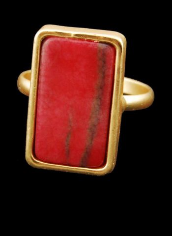 ANILLO RESI RECT.  ROJO