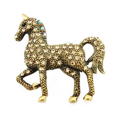 BROCHE PIEDRAS CABALLO MINI