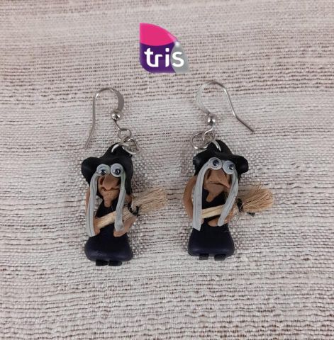 PENDIENTES BRUJA. MIN. 12 UNID.