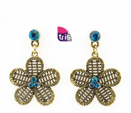 PENDIENTES LACE FLOR