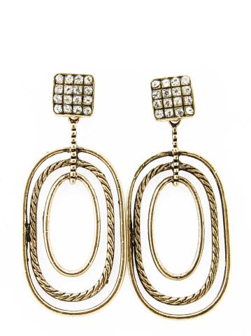 PENDIENTES TOP CUADR. 3 OVALES