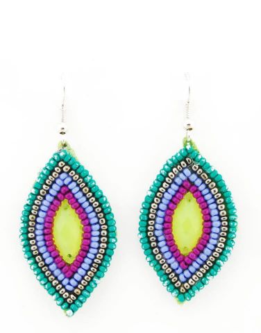 PENDIENTES 1 HOJA BIG BEADS