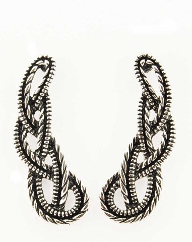 PENDIENTES NUDO FORMA RIG.