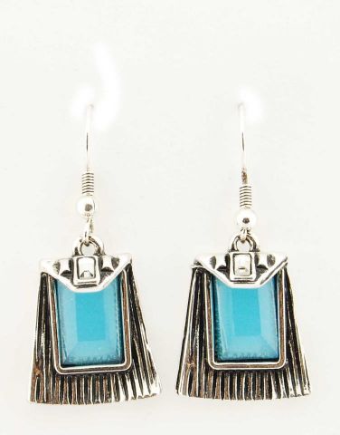 PENDIENTES CUADR. RESINA AQUA