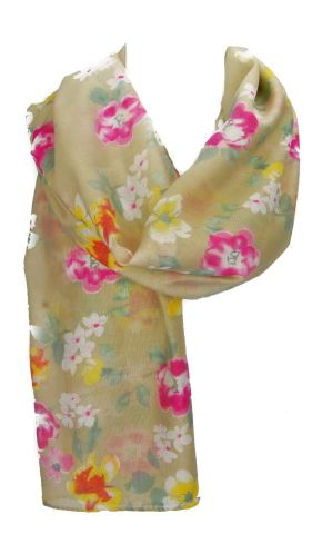 FOULARD FLORES LIBER VERD