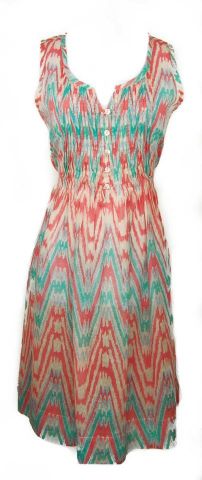 VESTIDO 9615 PRINT PASTEL