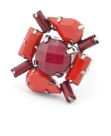 ANILLO PUZLE ALARG. ROJO