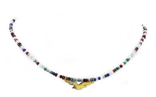 COLLAR BOLAS COM. PALOMA OJ MULTICOLOR
