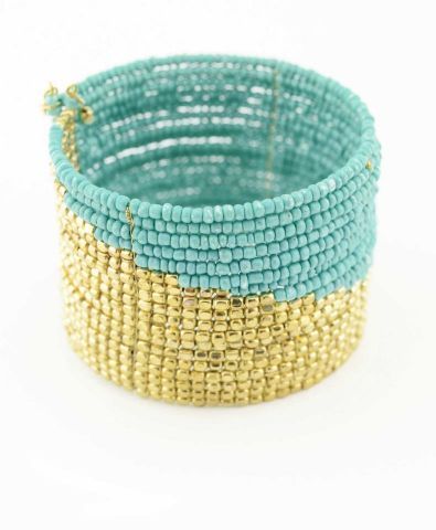 PULSERA BALI BICOLOR