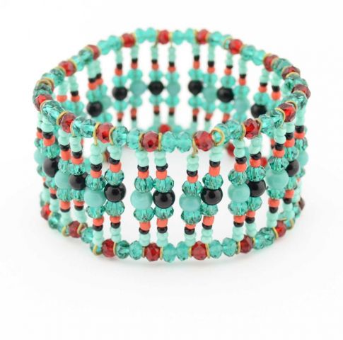 PULSERA IMPERDIBLE VERDE