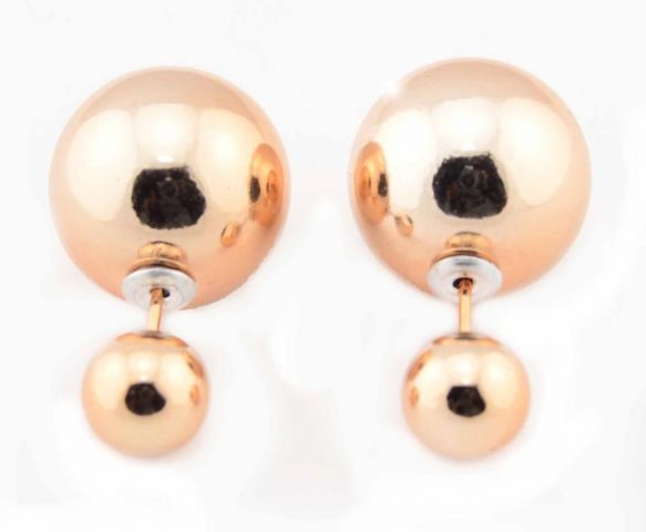 PENDIENTES COR DORADO