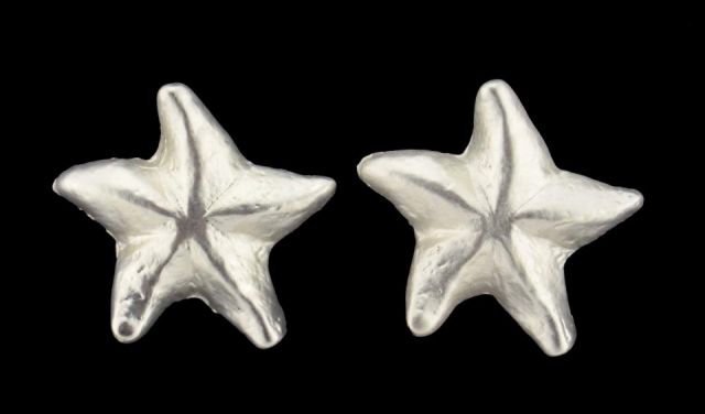 PENDIENTES ESTRELLA MAR G. PLATEADO