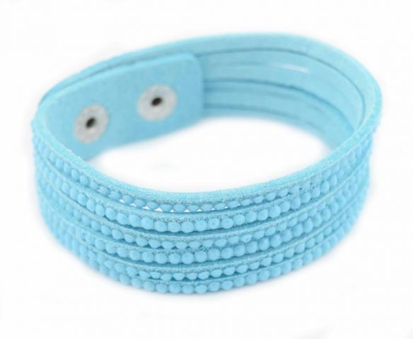 PULSERA RAJ COLORES SOLIDOS AZUL