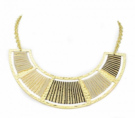 COLLAR HILATURA CORTE DORADO