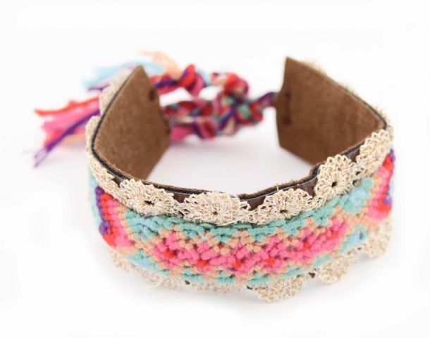 PULSERA SANI PICOS RIBBON