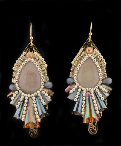 PENDIENTES STELLA PIEDRA TRIANG