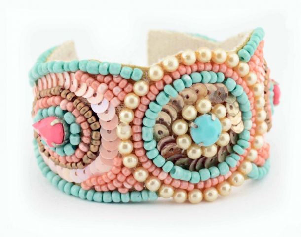 PULSERA BEADS SOFT RIGIDE P ROSA