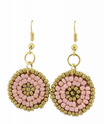 PENDIENTES RDOS. P X COLLARES ROSA