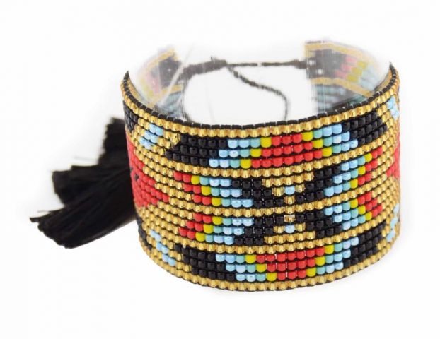 PULSERA BEADS TRADICIONAL G. NEGRO