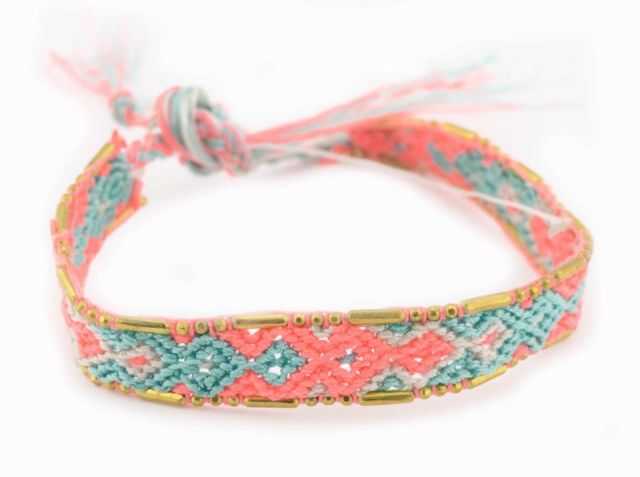 PULSERA FABRIC CADENA GRIS