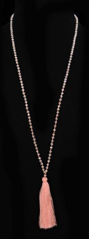 COLLAR PLUM CRISTAL ROSA