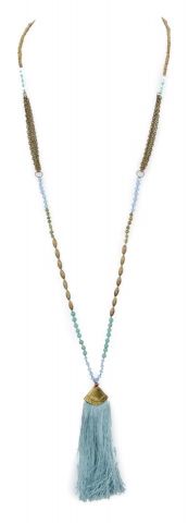 COLLAR PLUM PLANO AZUL