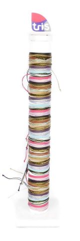 TUBO PULSERAS MULTIHILOS 30 UNIDS.