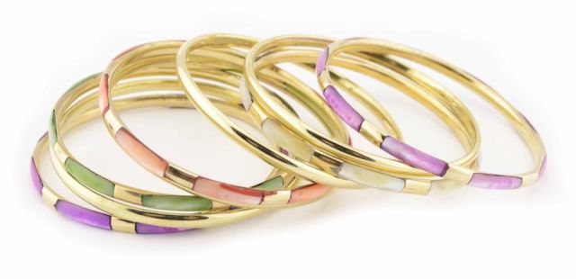 PULSERA SET BRON NACAR COLOR