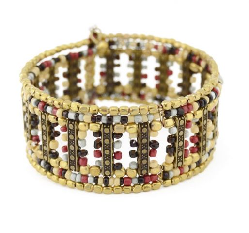 PULSERA PUZLE GRANATE