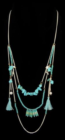 COLLAR 3 V. TURQ. COLG. LAT