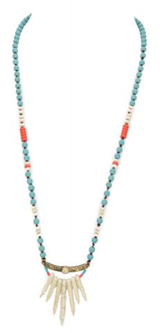 COLLAR LARGO 7 LANZAS CRUDO