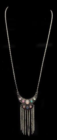 COLLAR ARABIC 2 LUNAS DORADO