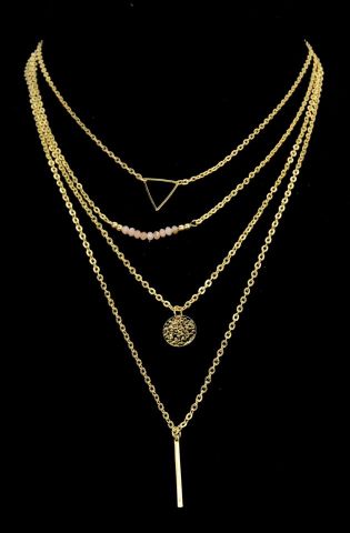 COLLAR 4 PIS. TRIANG. BE+MO